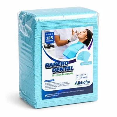 Campo Dental Descartable Alkhofar 125 Unidades No Tejido